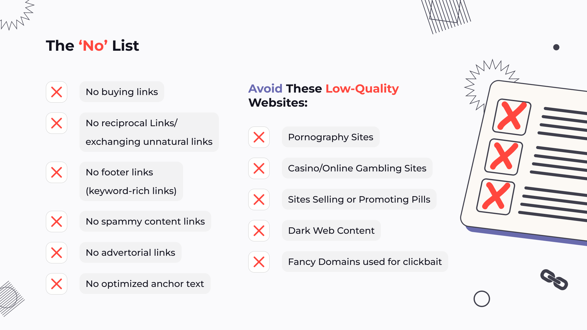 The Low-Quality Links - getmentioned