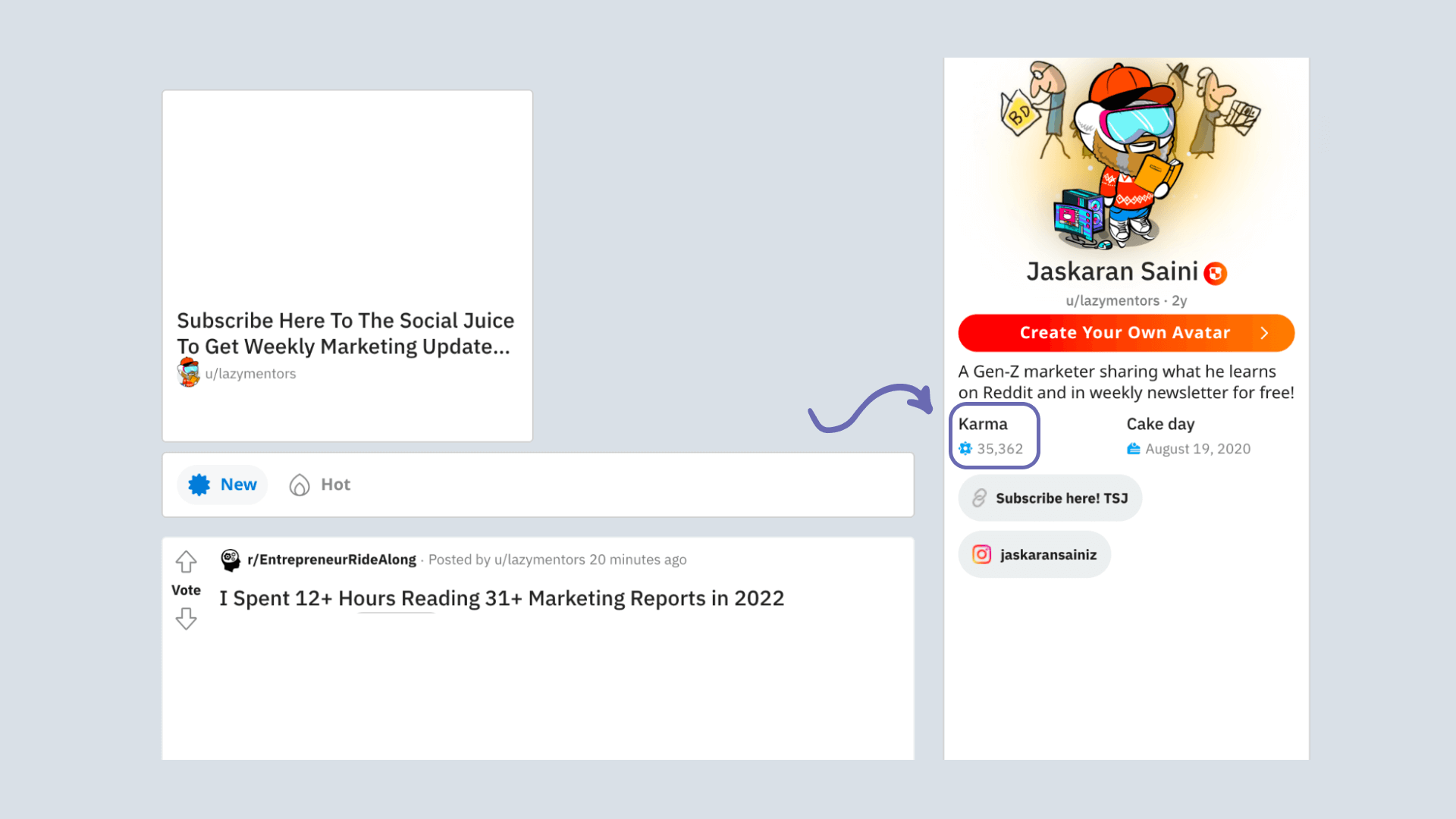 How to get karma on Reddit