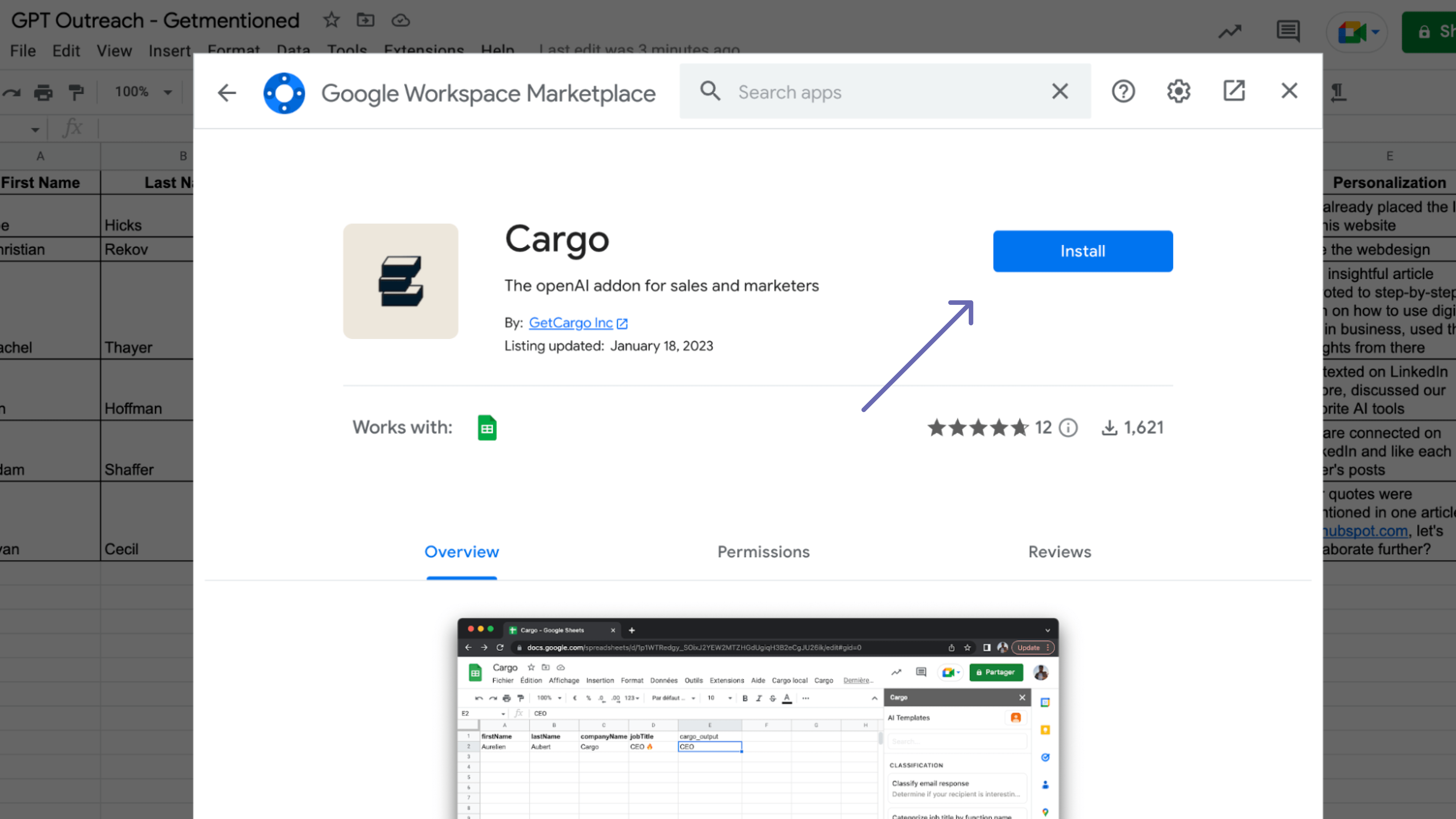 Outreach Emails With Cargo - getmentioned